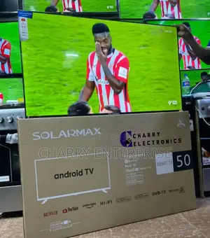 SOLARMAX Tv 50 Inch SMART Android FRAMELESS Miracast