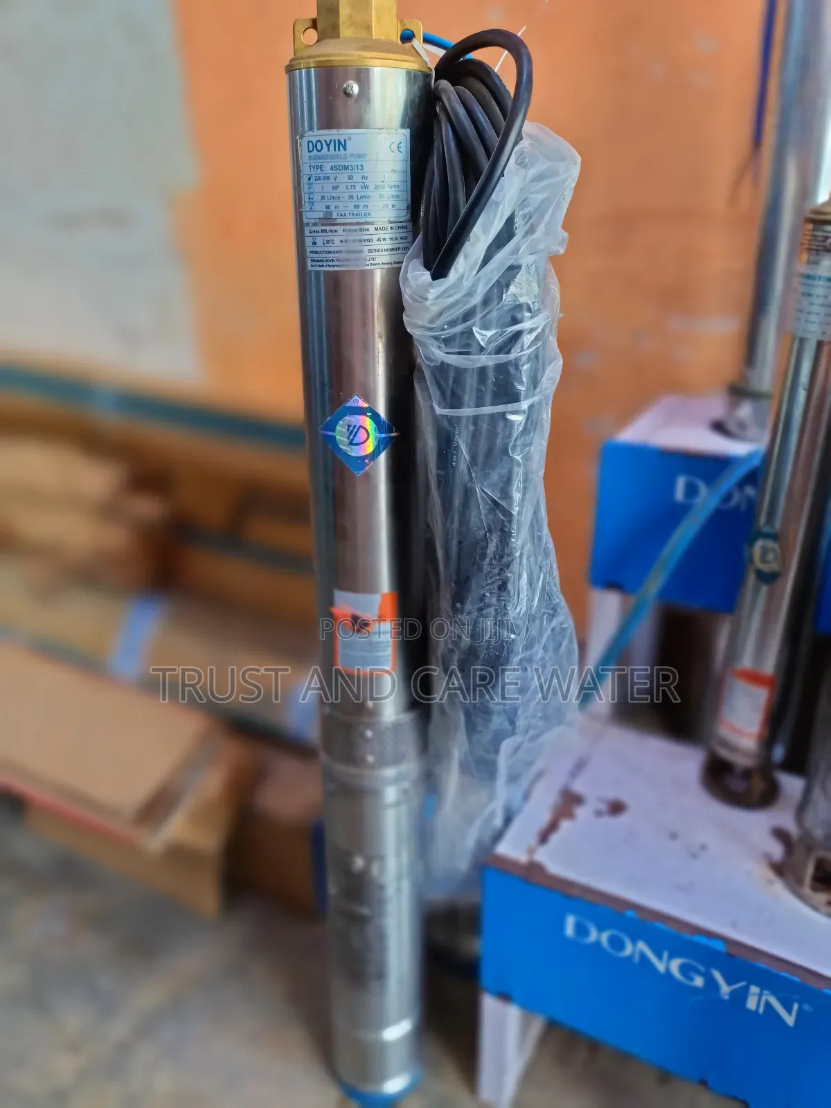 Doyin Submersible Water Pump 1hp