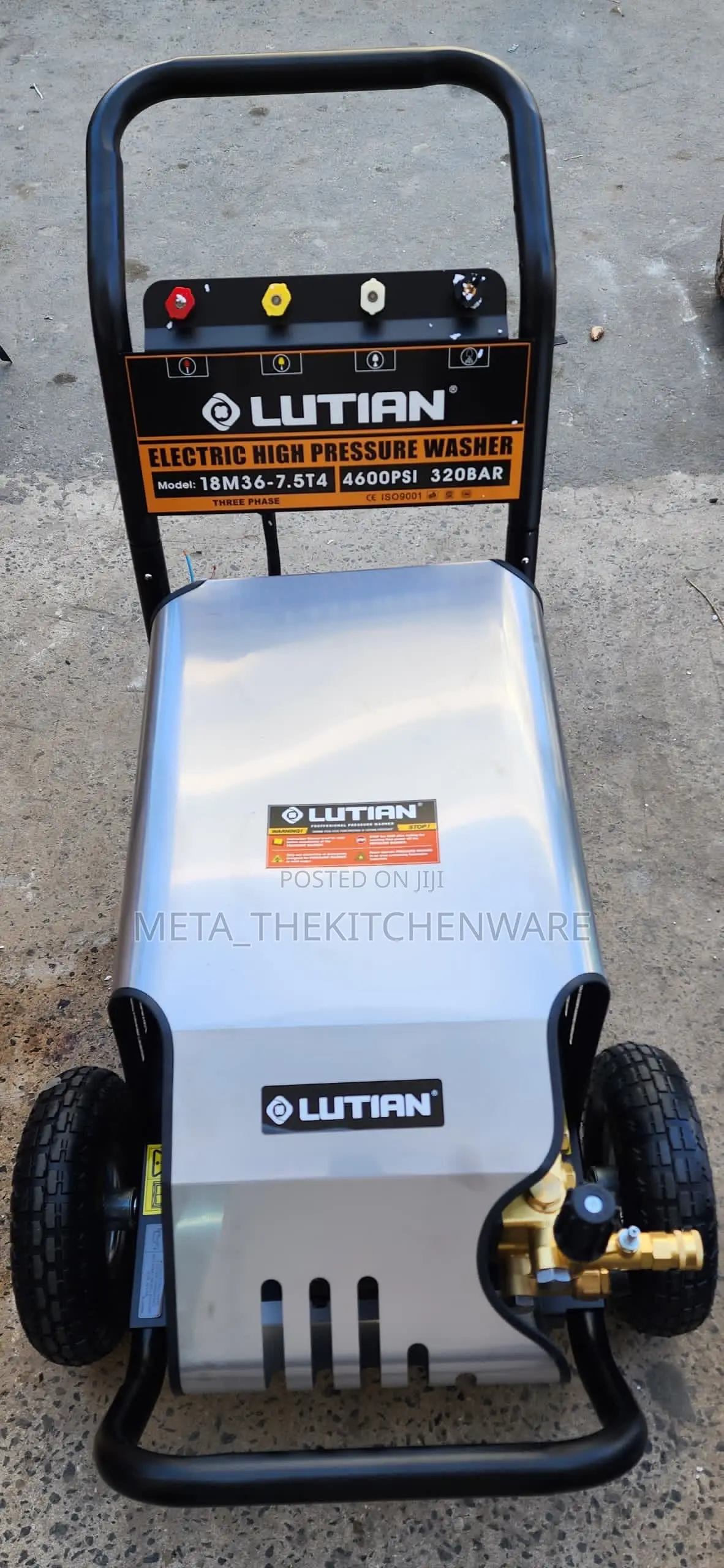 Lutian Electric High Pressure Washer 4600psi 320bar
