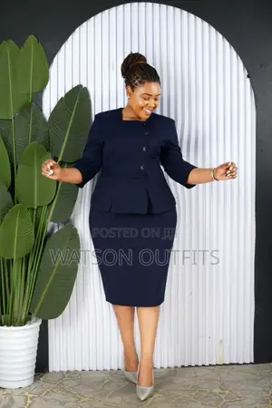 2pc Suit Skirt Jacket