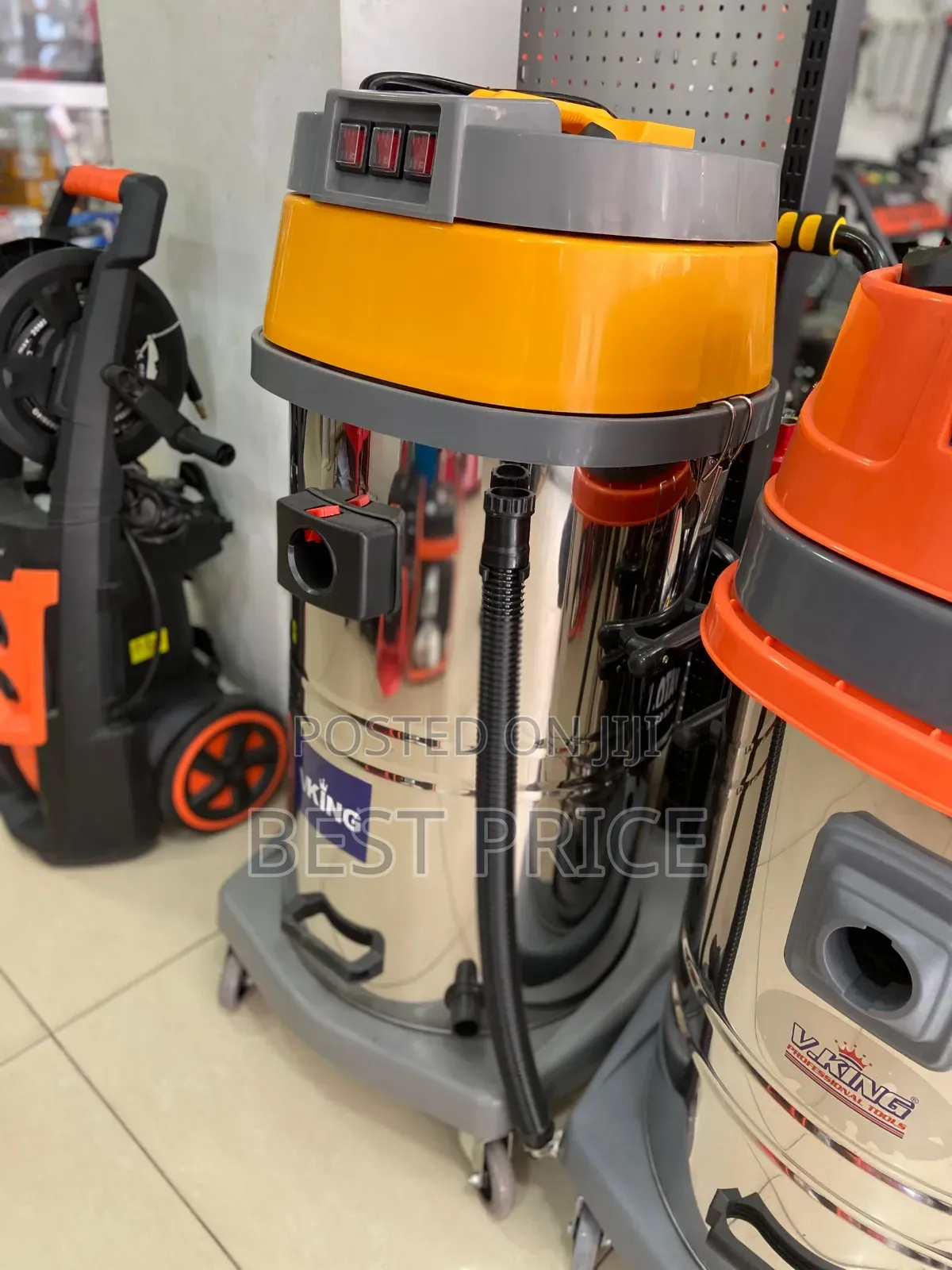 V-King Wet and Dry Vacuum Cleaner 100L