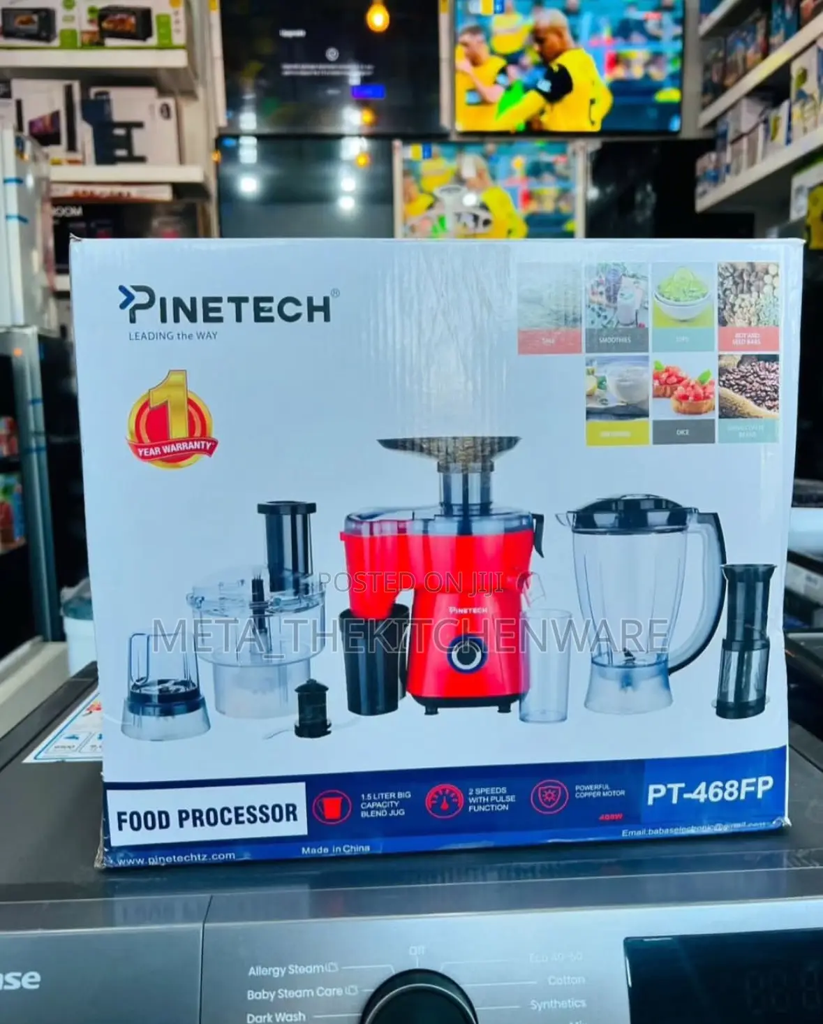 Pinetech Food Processor 7 in 1