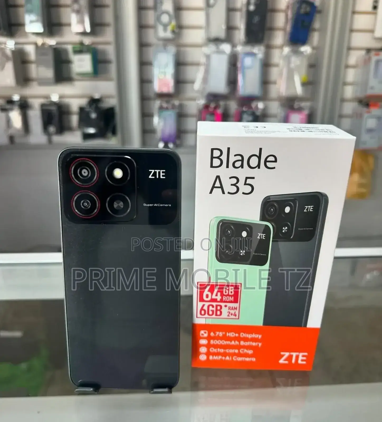 New ZTE Blade A35 64 GB Black