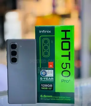 Photo - New Infinix Hot 50 Pro+ 4G 128 GB Black