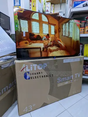 Alitop SMART FRAMELESS Tv 43 Inch Youtube, Netflix Bluetooth