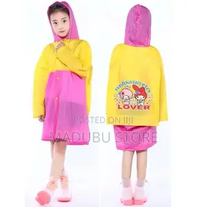 Kids Back Pack Rain Coat