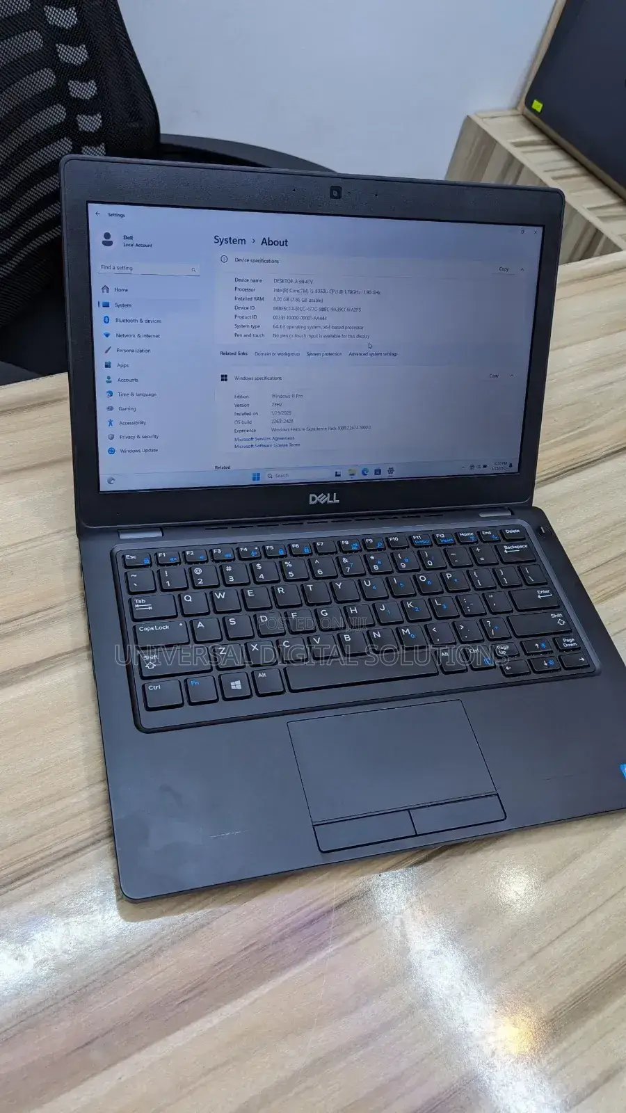 Laptop Dell Latitude 5290 8GB Intel Core I5 SSD 256GB