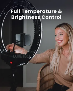 Selfie Ring Light With Tripod Stand 18"