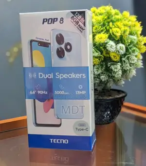 Photo - New Tecno Pop 8 128 GB White