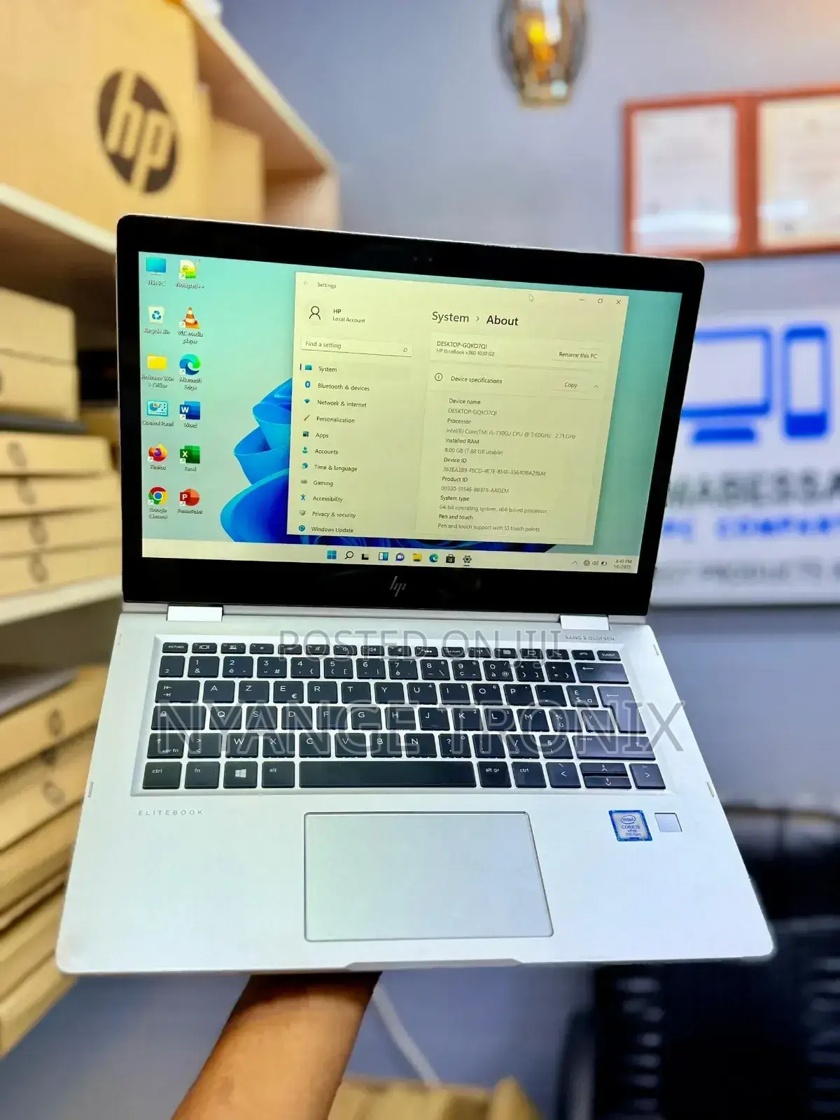 Laptop HP EliteBook 1030 8GB Intel Core I5 SSD 256GB