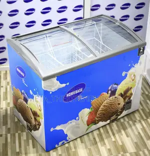 Homebase Showcase Freezer 156L