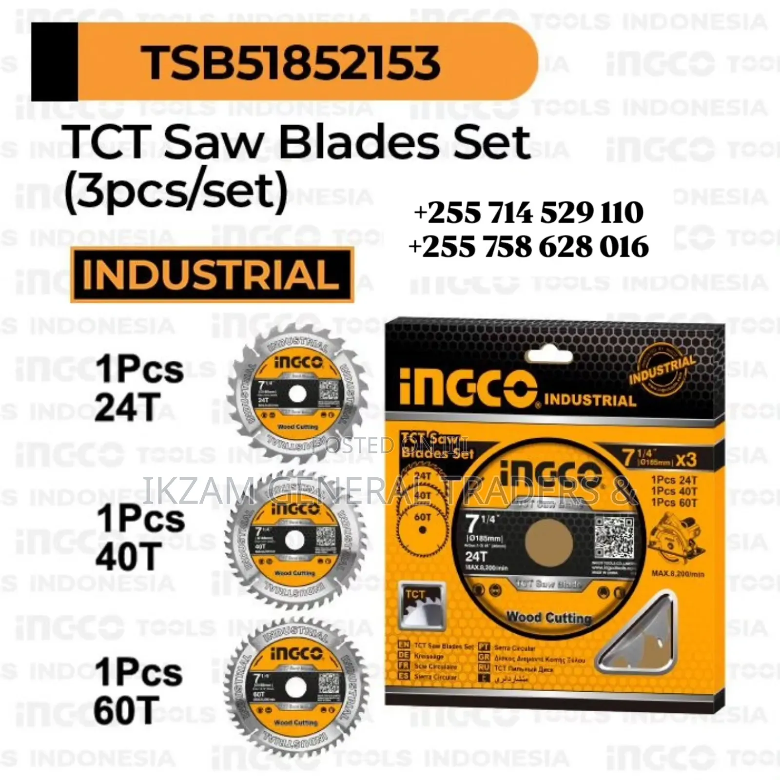 Saw Blade Set (3pcs/Set)