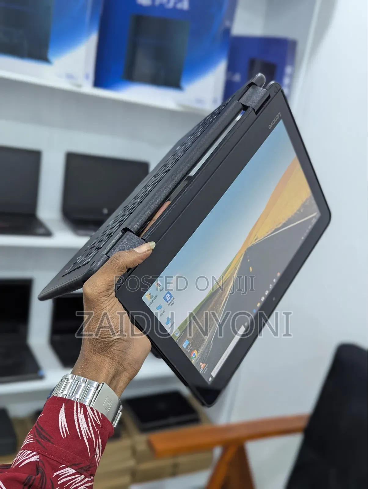 New Laptop Lenovo N23 Yoga Chromebook 4GB Intel SSD 72GB