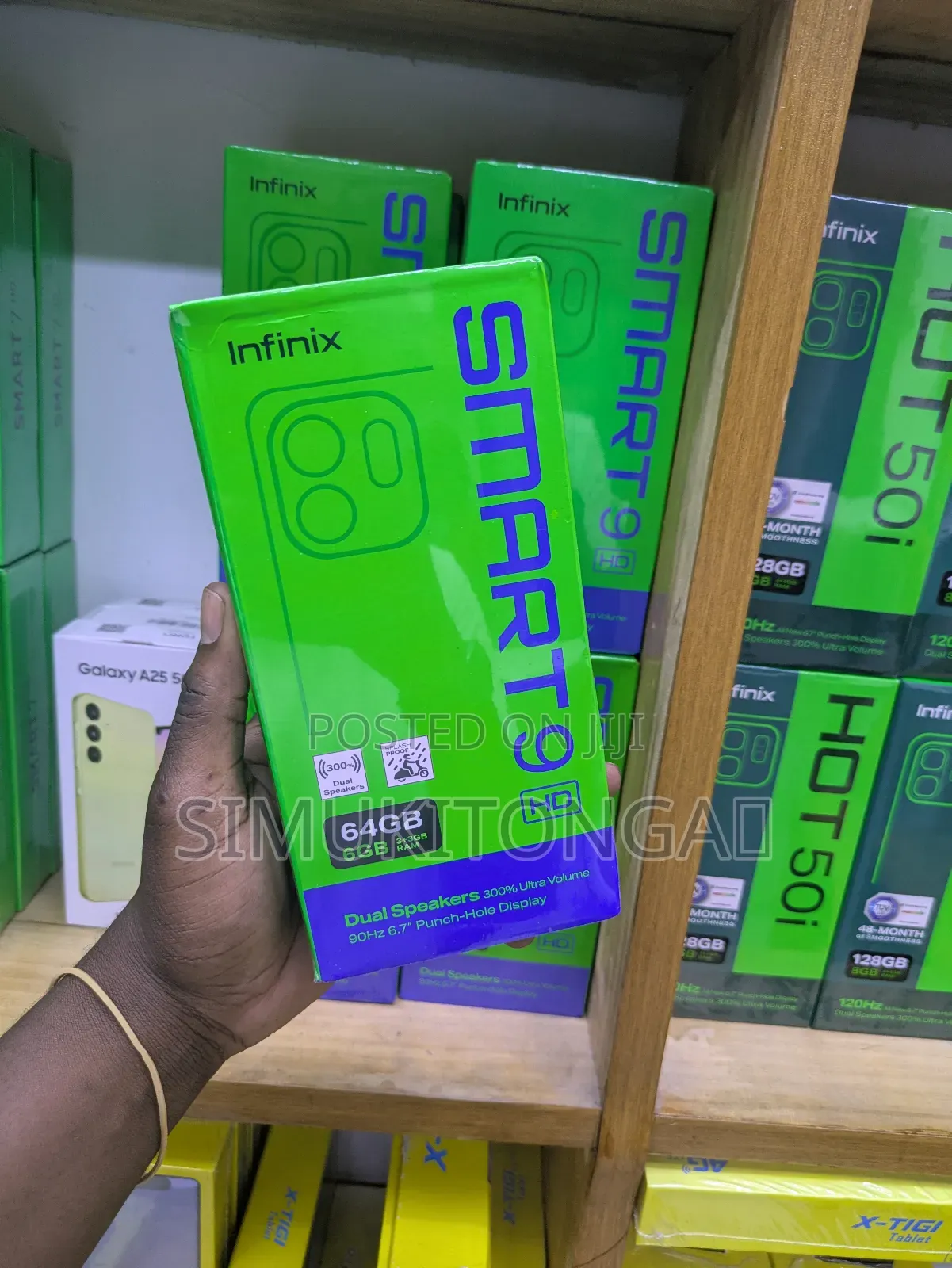 New Infinix Smart 9 64 GB Black