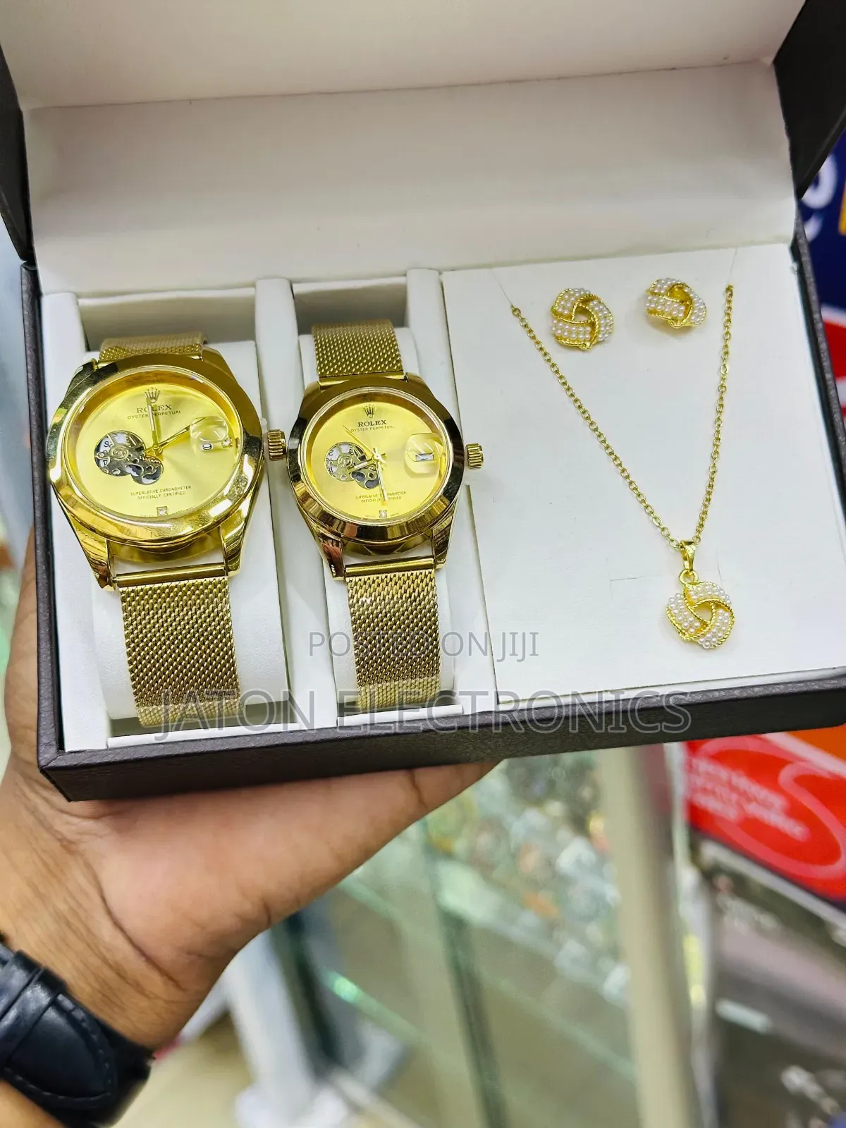 Rolex Watch Couple Full Box