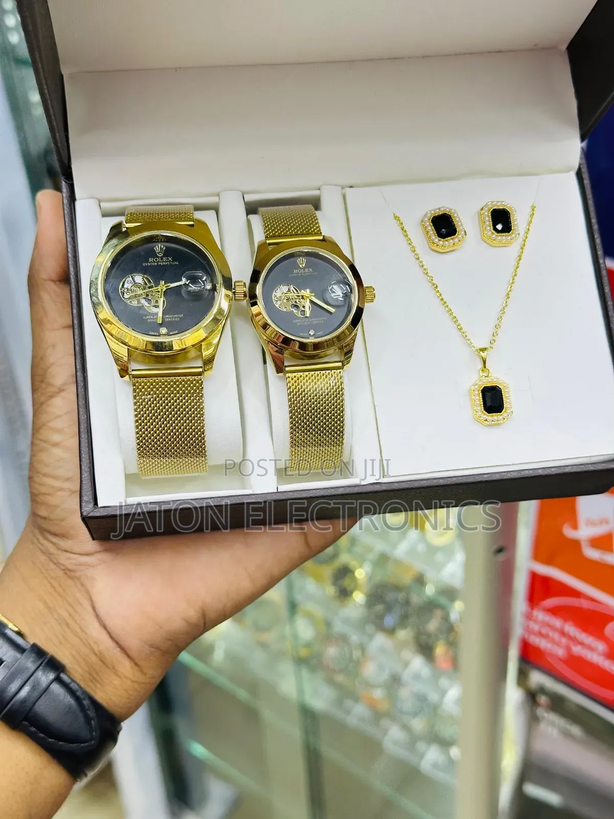 Rolex Watch Couple Full Box