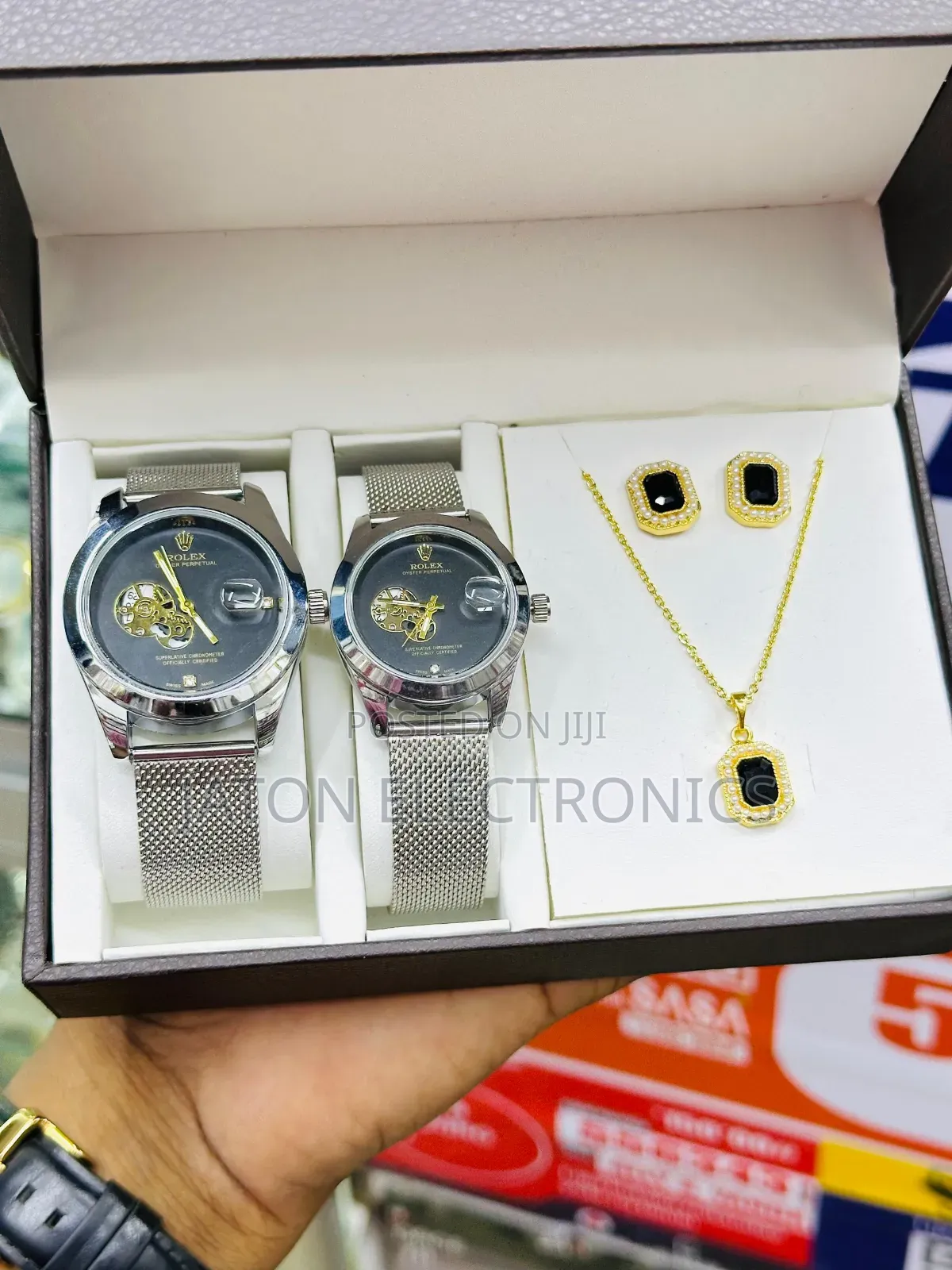 Rolex Watch Couple Full Box