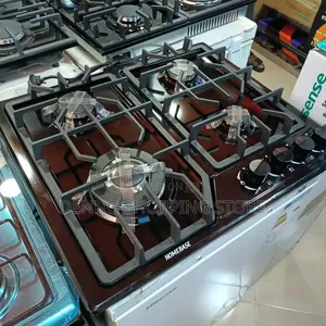 Homebase Table Top 4plates Full Gas Black