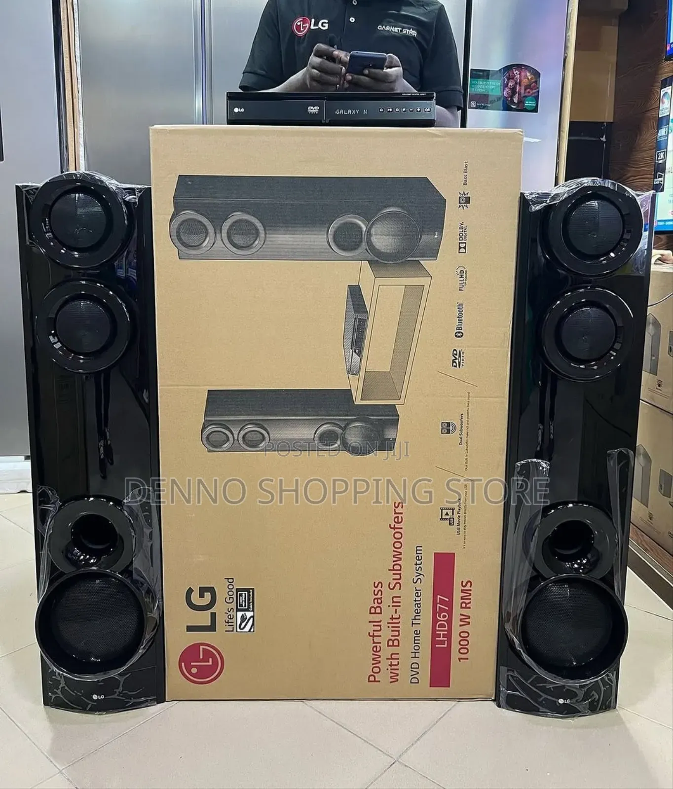LG Home Theatre LHD 677 Watts 1000