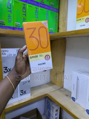 New Tecno Spark 30C 128 GB Black