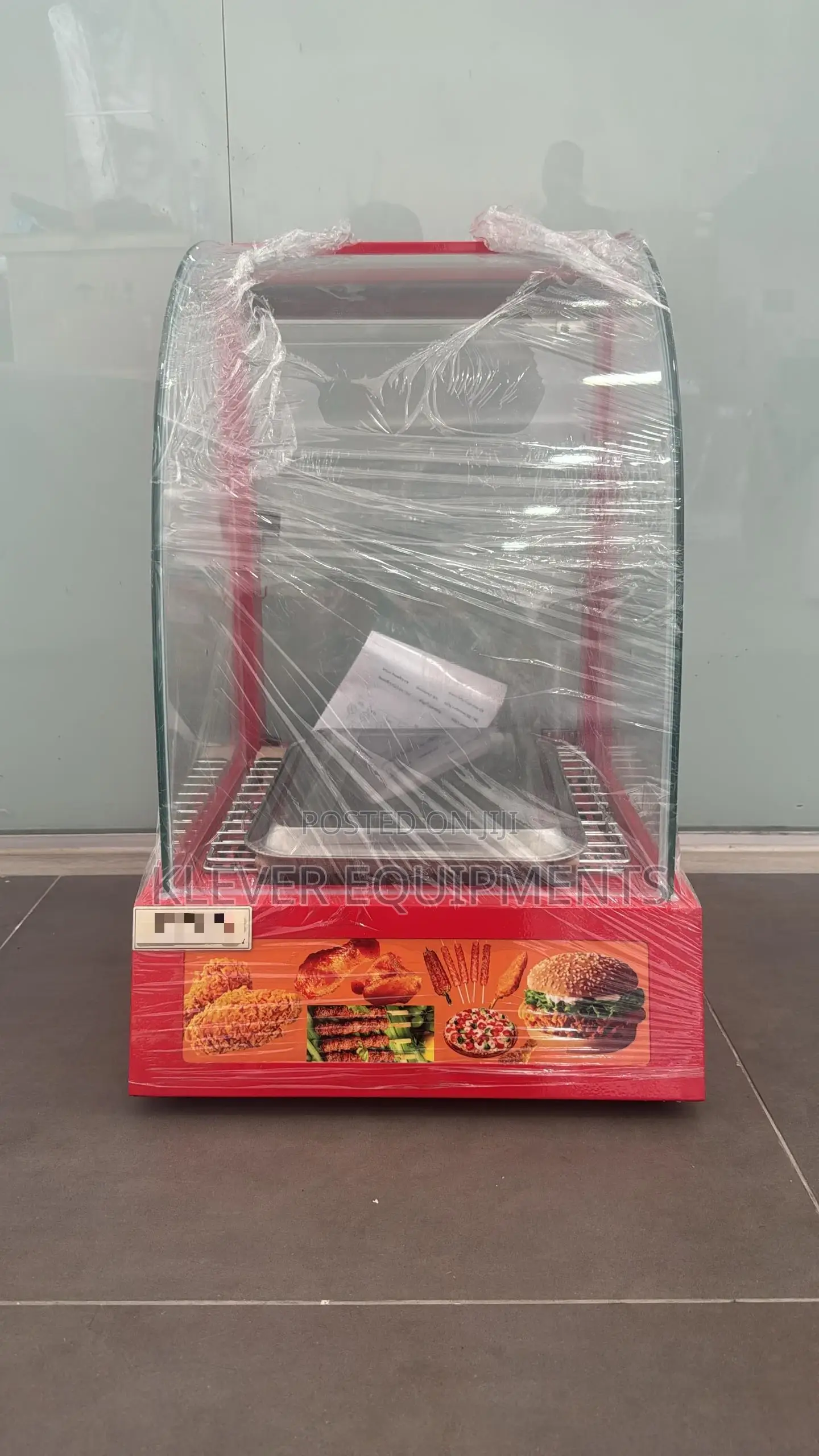 Single Tray Food Warmer Display Showcase