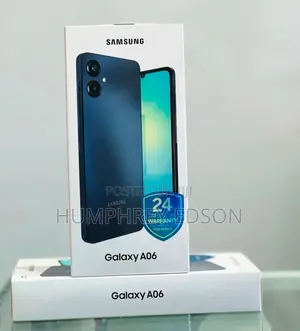 New Samsung Galaxy A06 128 GB Black