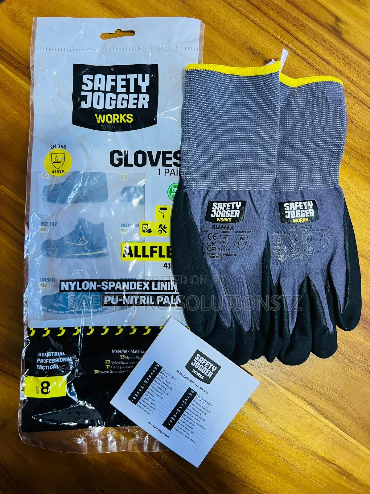 Safety Jogger Premium Non Cut Gloves