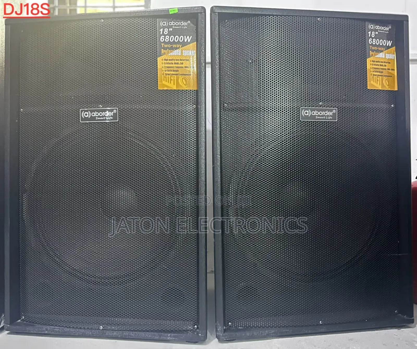 Aborder Speaker Dj18s 68000w 18size