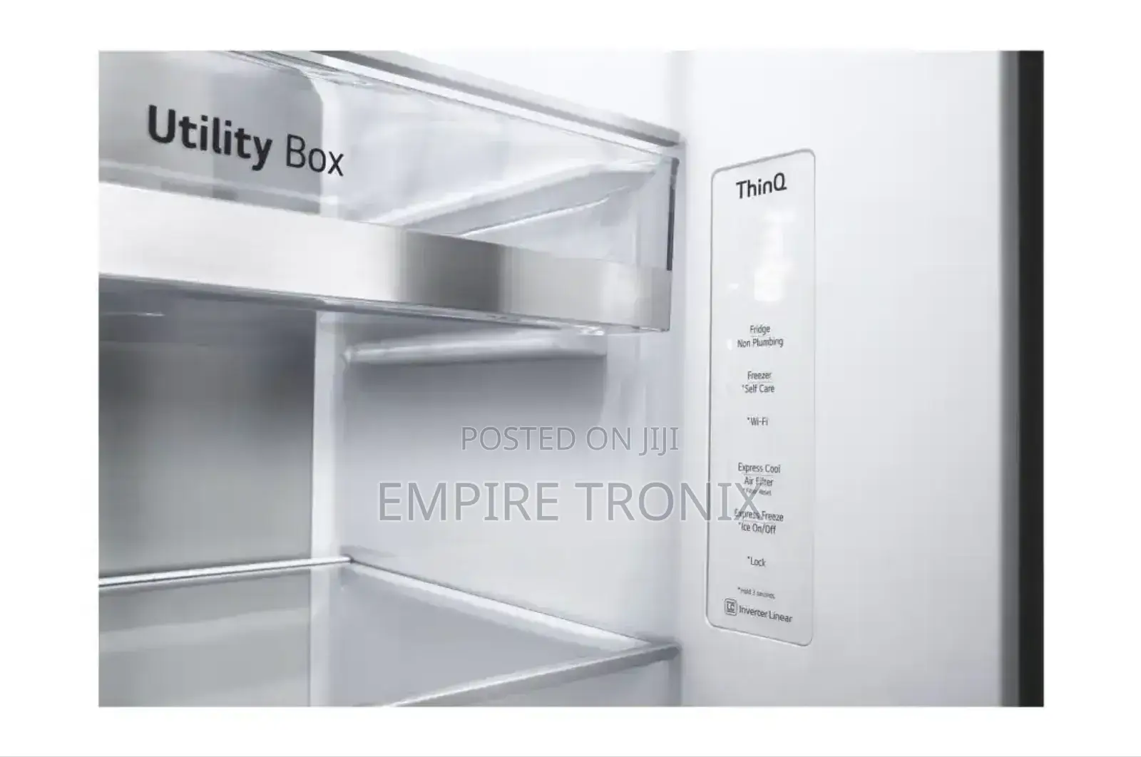 LG 635(L) Inverter Side by Side Refrigerator GC-X257CQES