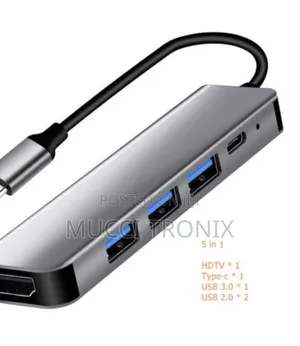 Type C to HDTV 8 in 1 Docking Station