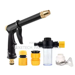 High Pressure Hose Nozzle Adjustable Multi-Mode