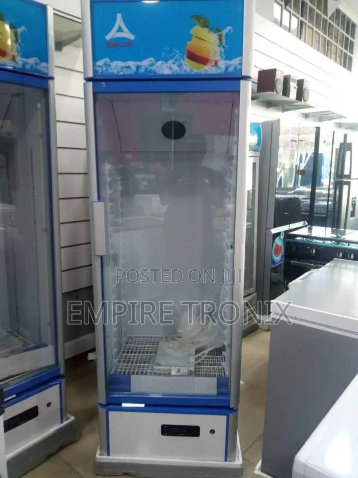 Delta Showcase Chiller Fridge 363L White - SCD365