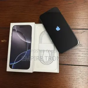 New Apple iPhone 16 Pro Max 256 GB Black