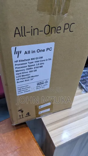 New Desktop Computer HP EliteDesk 800 G3 8GB Intel Core I3 HDD 500GB