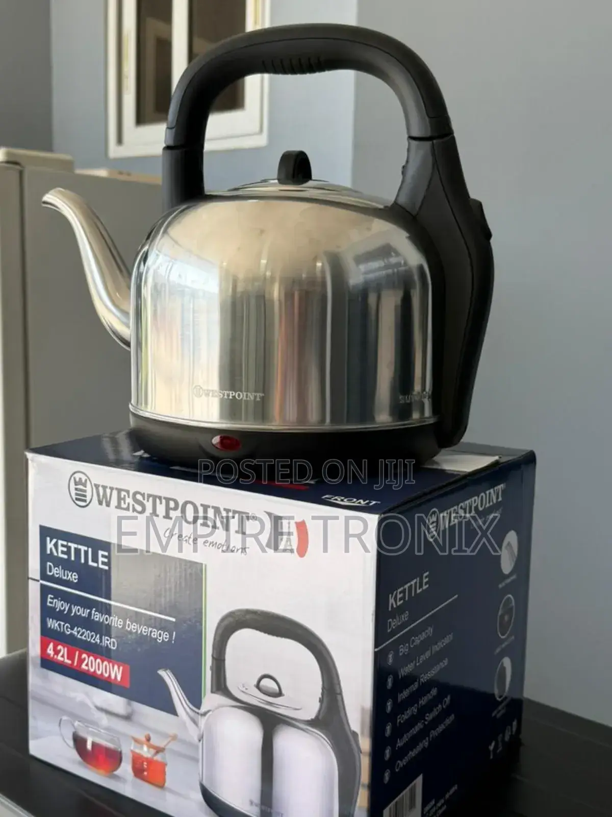 Westpoint Kettle 4.2L 2000W Stainless Steel WKTG-422024.IRD