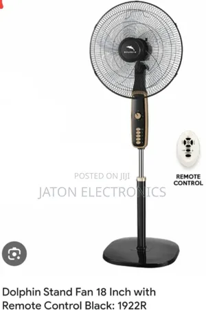 Photo - Dolphin Stand Fan 18 Size Remote New