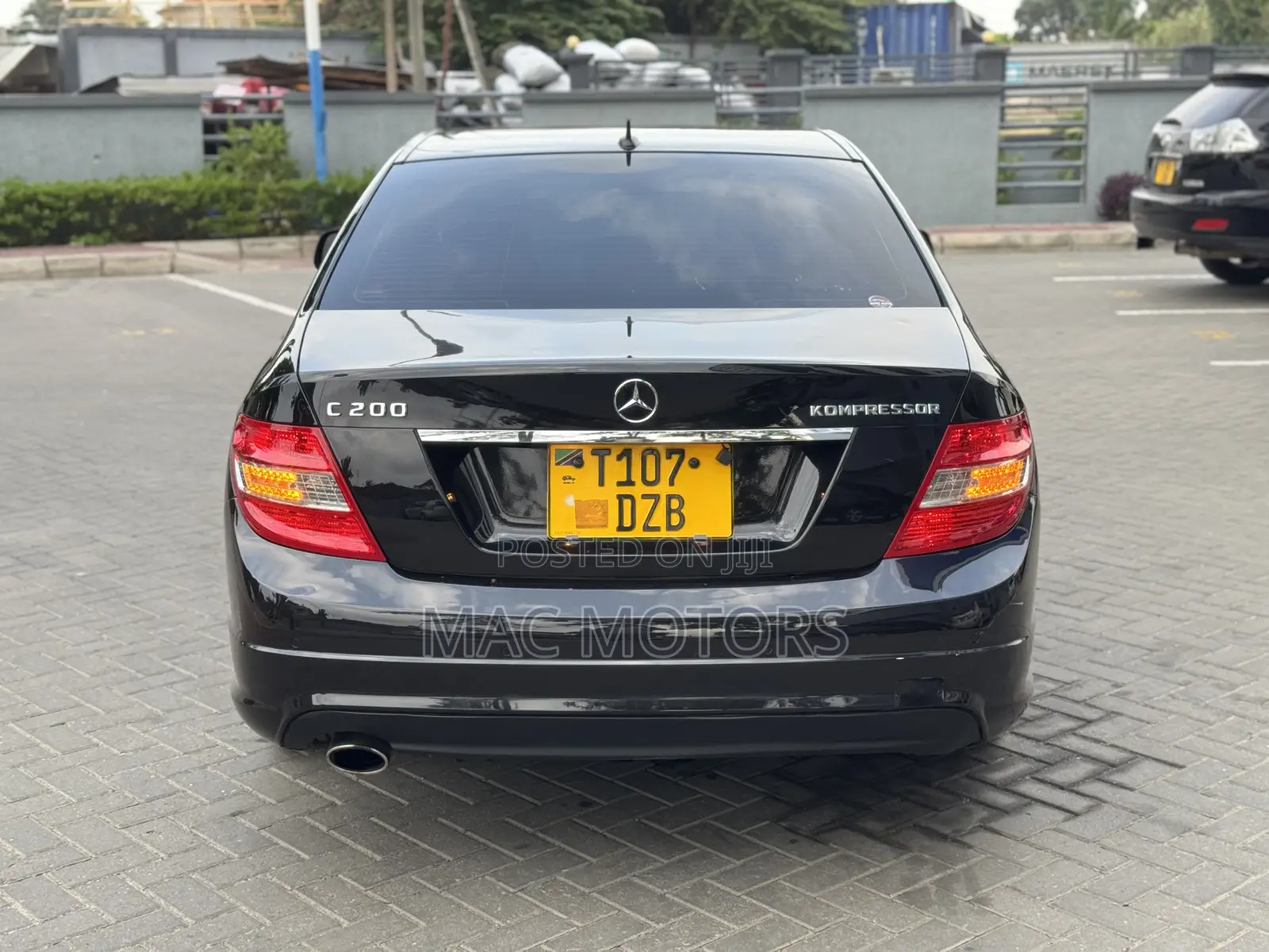 Mercedes-Benz C-Class C 200 Kompressor (W204) 2009 Black