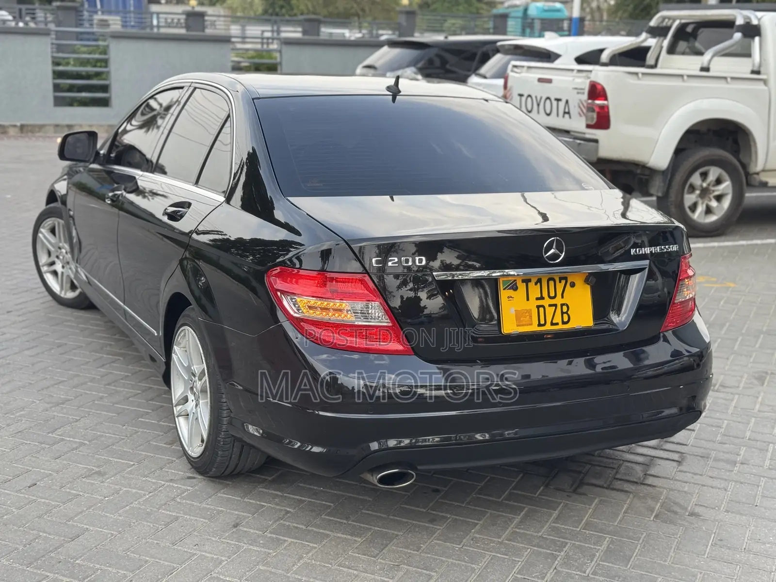 Mercedes-Benz C-Class C 200 Kompressor (W204) 2009 Black
