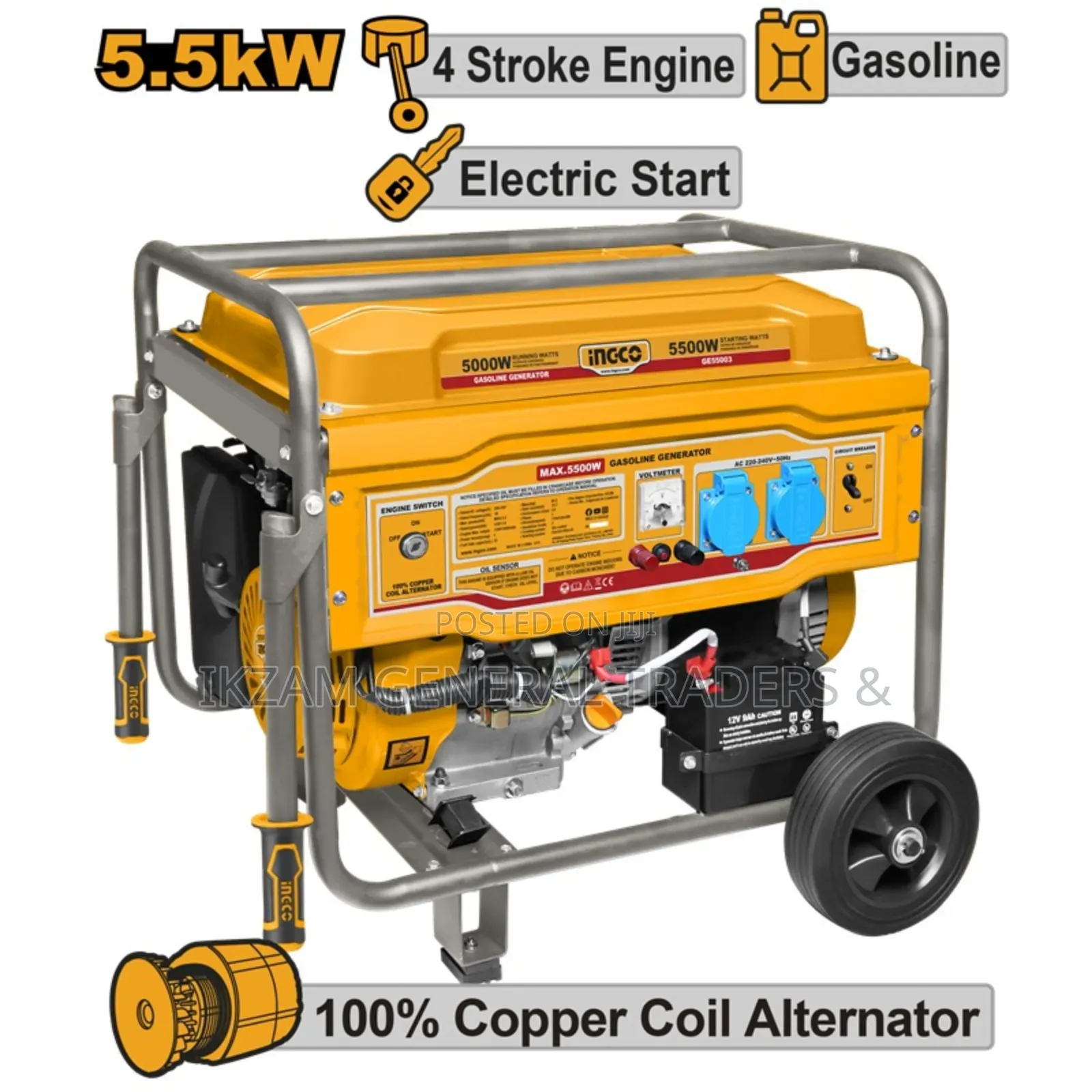 Gasoline Generator 5.5kw
