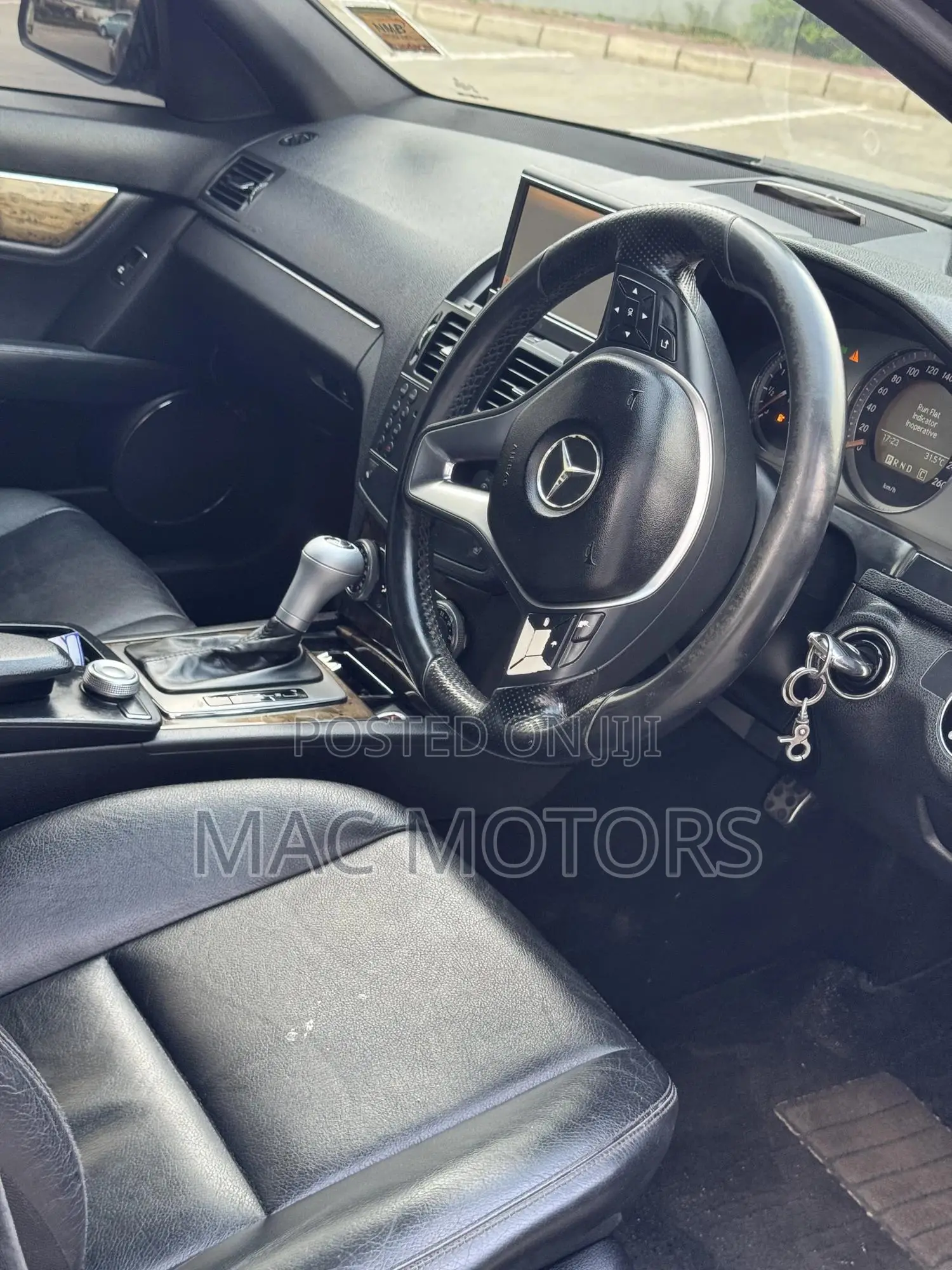 Mercedes-Benz C-Class C 200 Kompressor (W204) 2009 Black