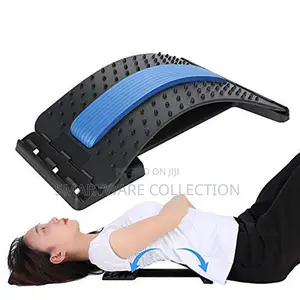 Photo - Back Stretcher Board, Spinal Pain Relief Curve Back Relaxion