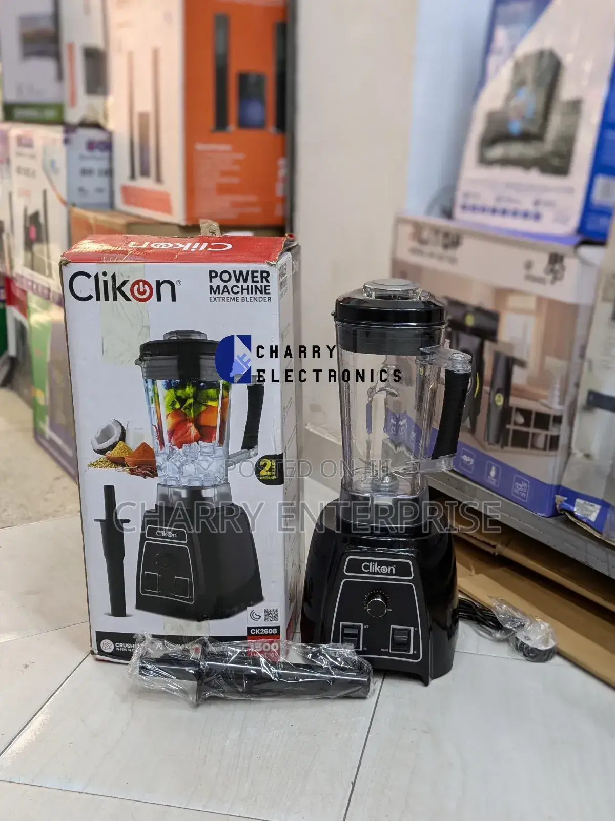 Clikon Powerful Machine Extreme Blender 1500W 2L