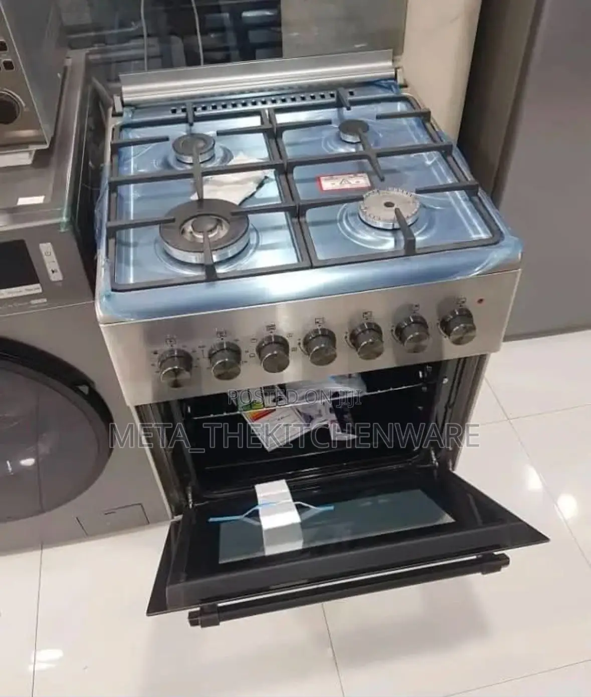 Hisense Cooker 4 Gas Burner + Electric Oven