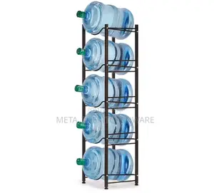 5 Tier Heavy Duty Detachable Water Bottle Storage Rack
