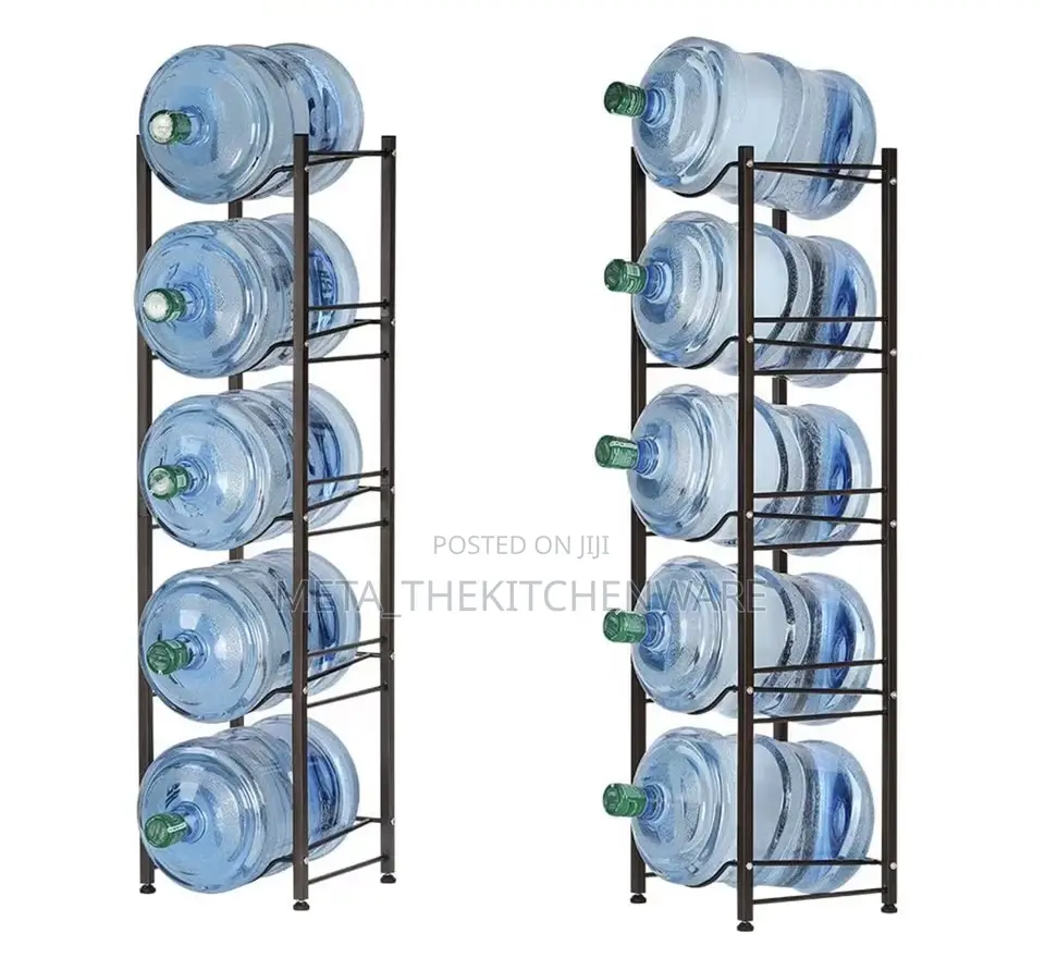 5 Tier Heavy Duty Detachable Water Bottle Storage Rack