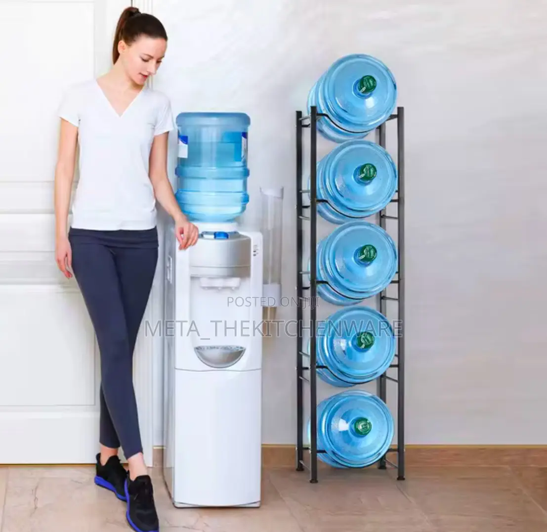 5 Tier Heavy Duty Detachable Water Bottle Storage Rack