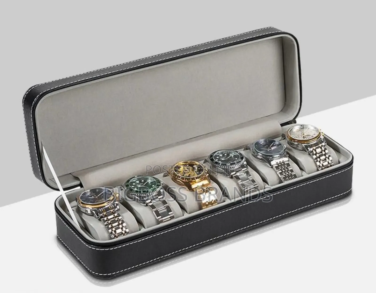 New Watch Case for 6 Watches /Box La Saa 6
