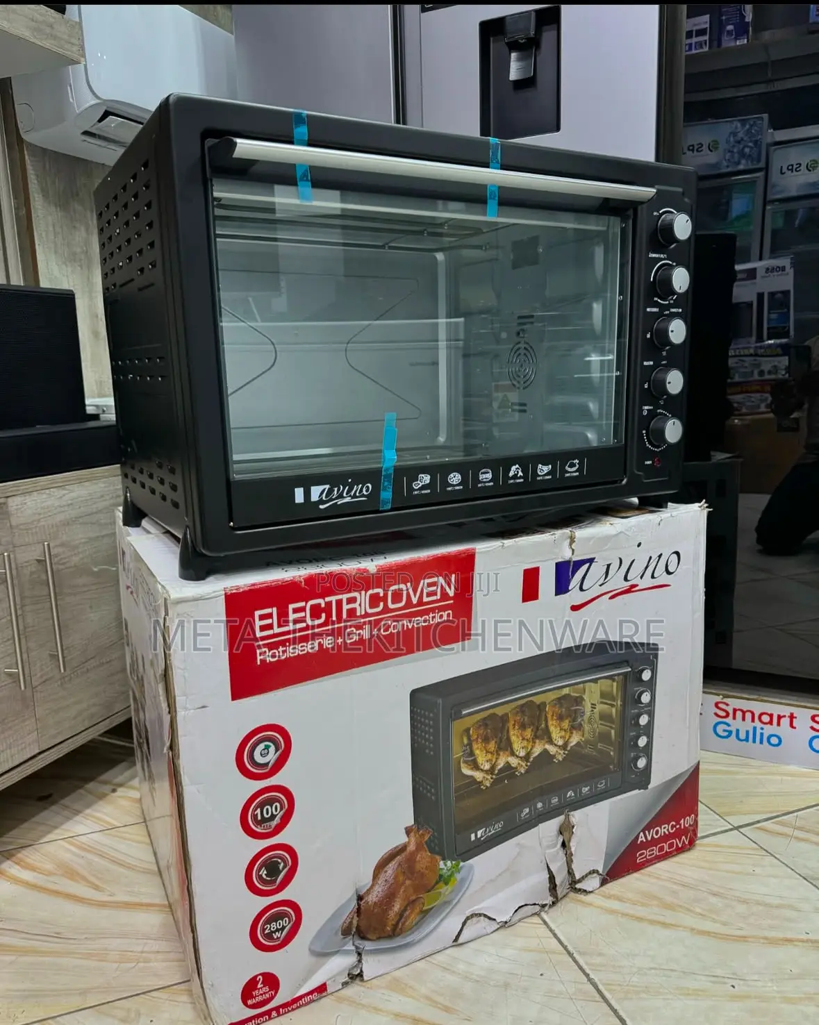 Avino Electric Oven 100L