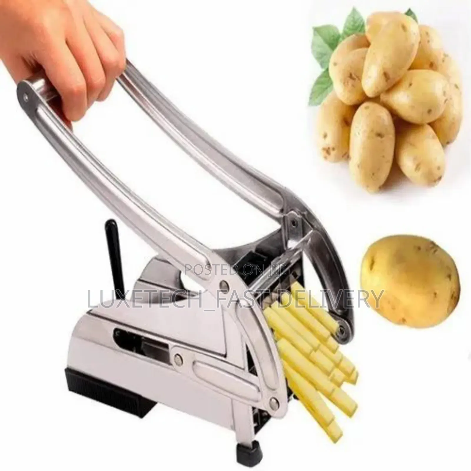 Stainless Steel French Fries Potato Chips Strip Cutter