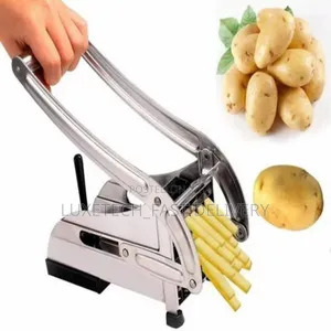 Stainless Steel French Fries Potato Chips Strip Cutter